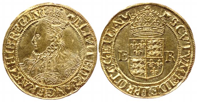 Elizabethan gold coins